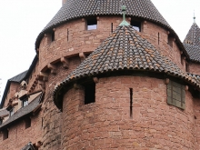 Burg Hohkönigsburg im Elsass