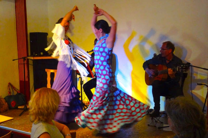 Flamenco in der Alten Seegrasspinnerei