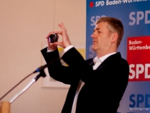 Innenminister Gall beim Neujahrsempfang der SPD Kirchheim