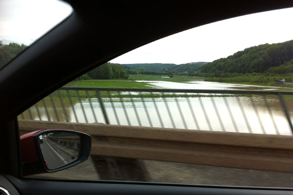 Hochwasser Neckar Nürtingen Wendlingen._2
