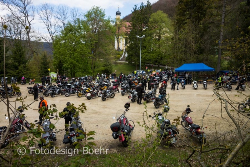 Motorrad Wallfahrt in Deggingen