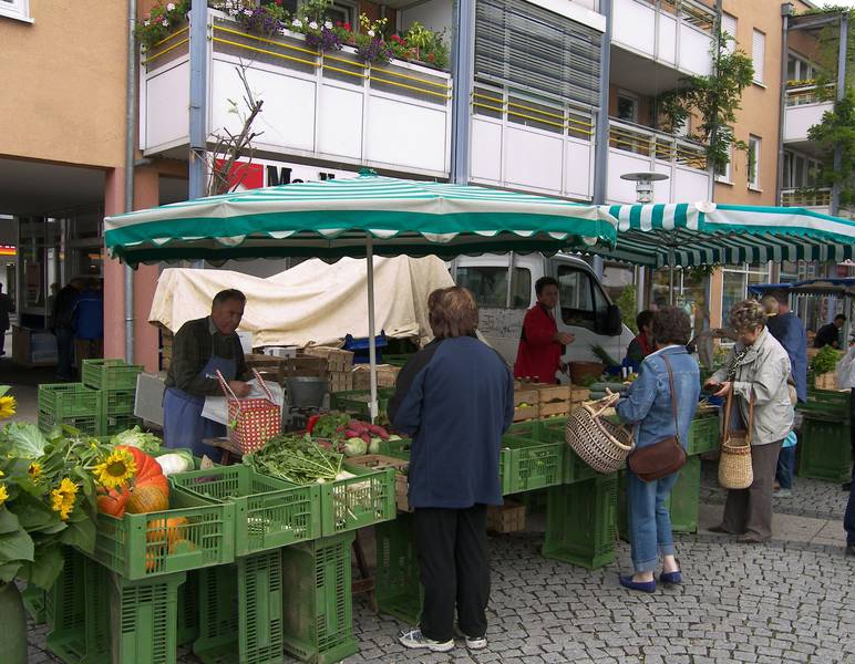 Wochenmarkt in Wendlingen