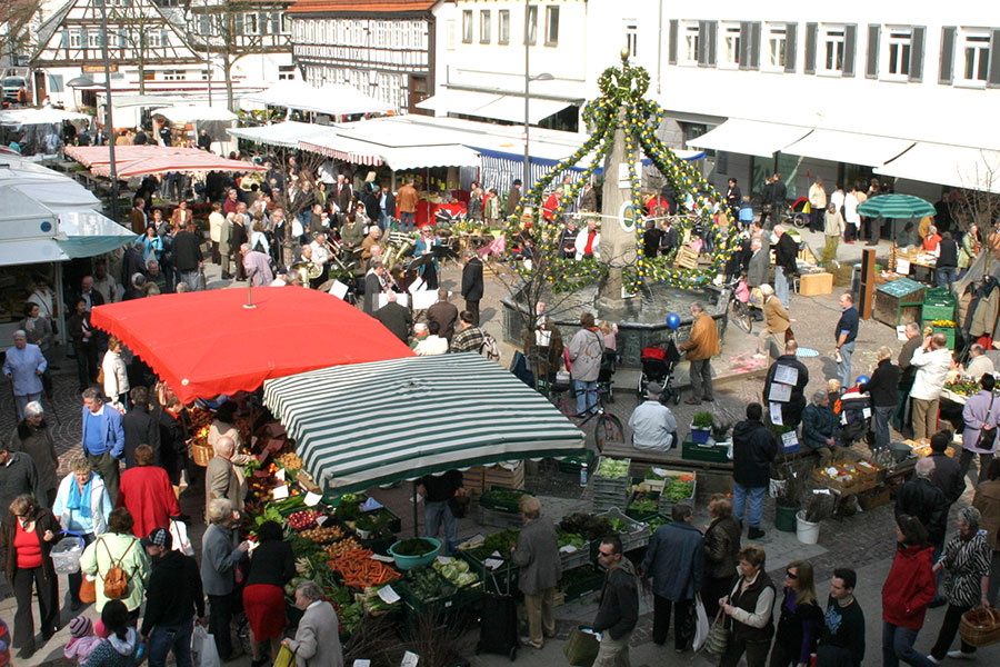 Wochenmarkt Kirchheim