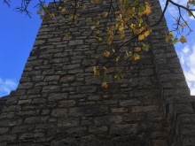 Burg Hohen Neuffen im Herbst