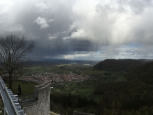 Burg Hohen Neuffen im Herbst