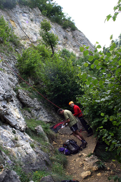 Klettern im Biosphärengebiet Schwäbische Alb