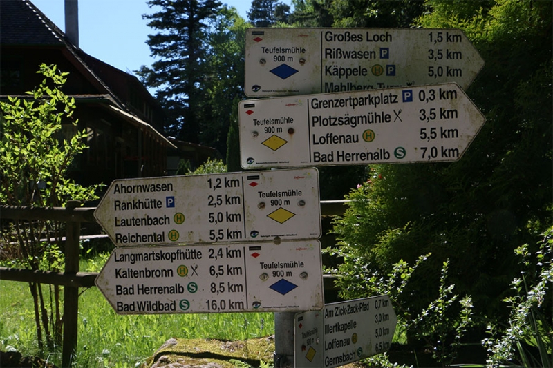 Teufelsmühle im Nordschwarzwald