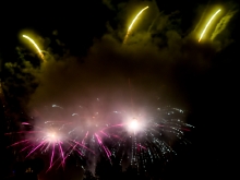 Impressionen Gallusmarkt mit Feuerwerk