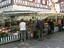 Der Kirchheimer Wochenmarkt