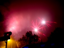 Impressionen Gallusmarkt mit Feuerwerk